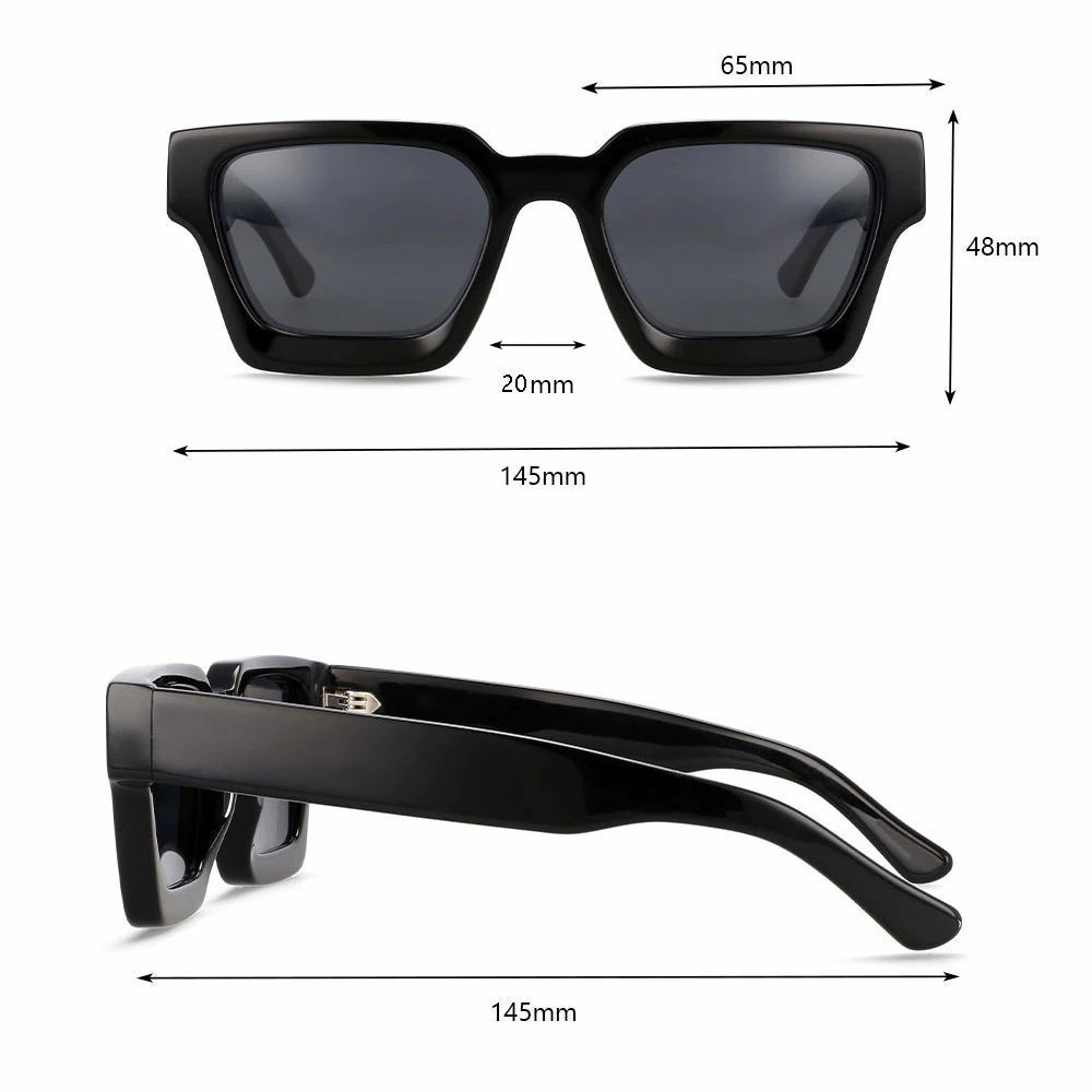 Factory Customized Logo high quality Luxury Fashionable glasses Acetate  Polarized Sunglasses For Mens Women