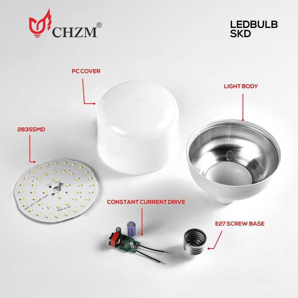 CHZM LED t bulbs e27 b22 for t shape lamp indoor chzm office home warehouse led light bulb