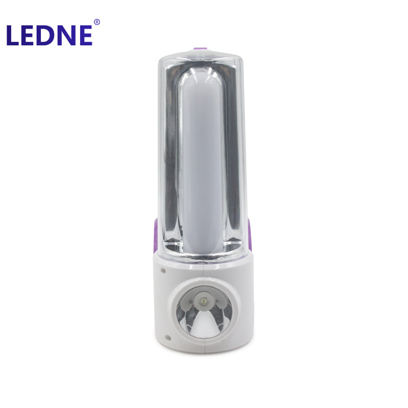 LED portable emergency light outdoor fishing flashlight rechargeable multiple ways lighting camping light