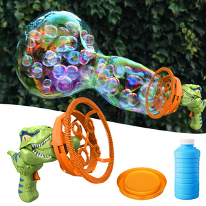 Big Bubble Dinosaur Bubbles Gun Bubble Machine Toy Gun for Kids