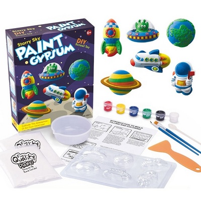 Gypsum Paint Kids Toy DIY Plaster Art And Craft Set Painting Kit