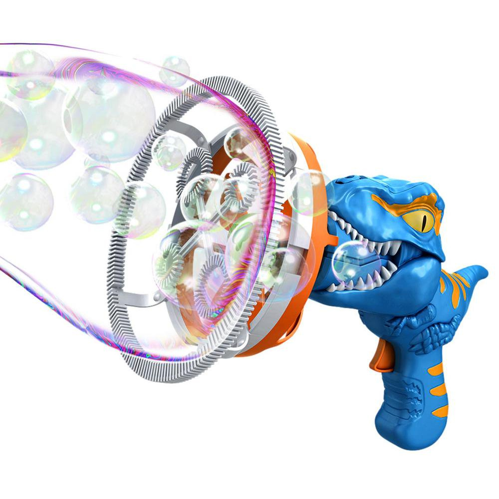 Big Bubble Dinosaur Bubbles Gun Bubble Machine Toy Gun for Kids