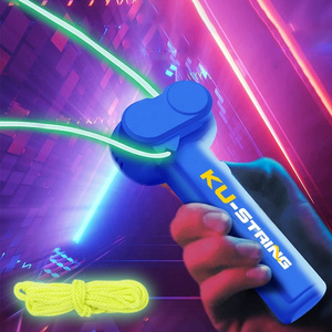 2024 hot sale loop lasso rope launcher glow in the dark string shooter toy