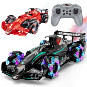 F1 Remote Control Car Spray Stunts Car F1 Rc Racing Car Toys For Kids