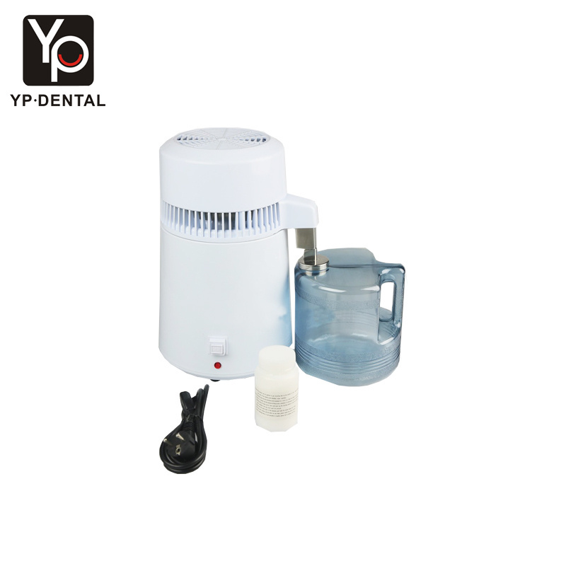 Portable Dental 4L Stainless Steel Tank Dental Water Distiller with  Free Collection Jug