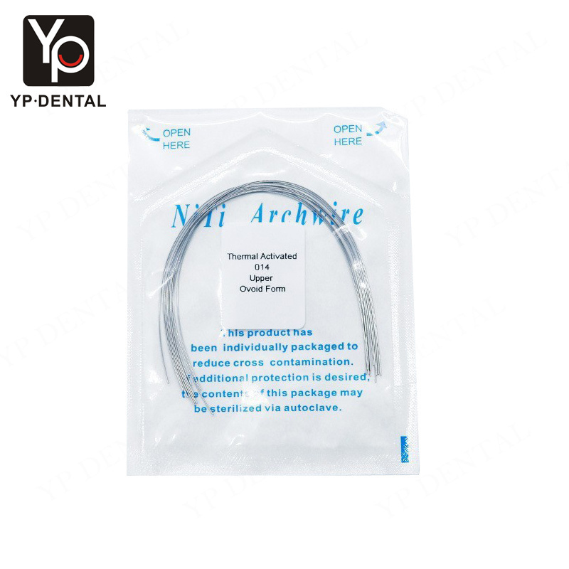 Heat Activated Super Elastic Dental Orthodontic Niti Archwire