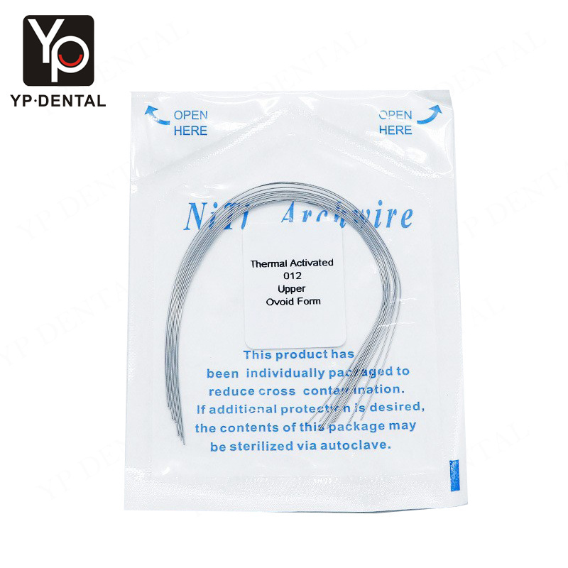 Heat Activated Super Elastic Dental Orthodontic Niti Archwire