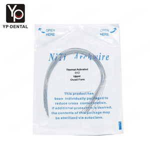 Heat Activated Super Elastic Dental Orthodontic Niti Archwire