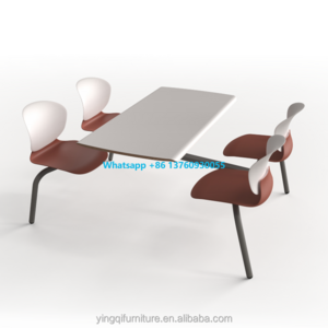 Latest Design Restaurant Dining Furniture School Canteen Table and Chair Restaurant Canteen Chair and Table