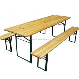 German Wooden Folding Beer Table Set Beer Tables and Benches