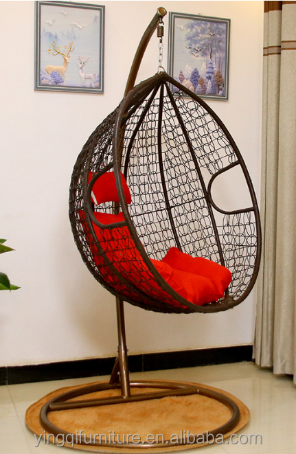 Wholesale Cheap Outdoor Balcony Garden Swing Egg Shape Hanigng Chair