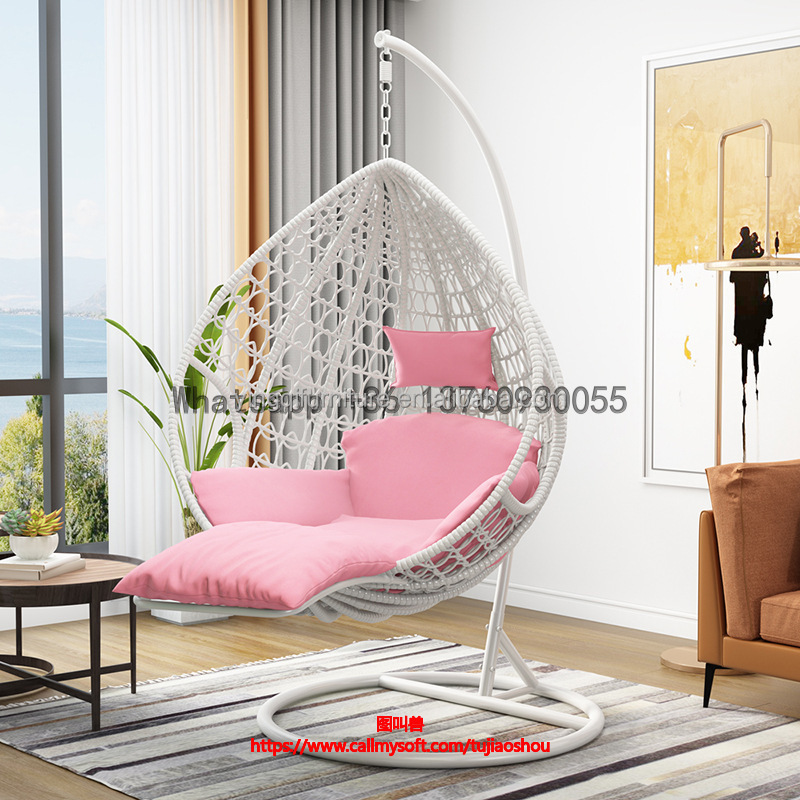 Wholesale Cheap Outdoor Balcony Garden Swing Egg Shape Hanigng Chair