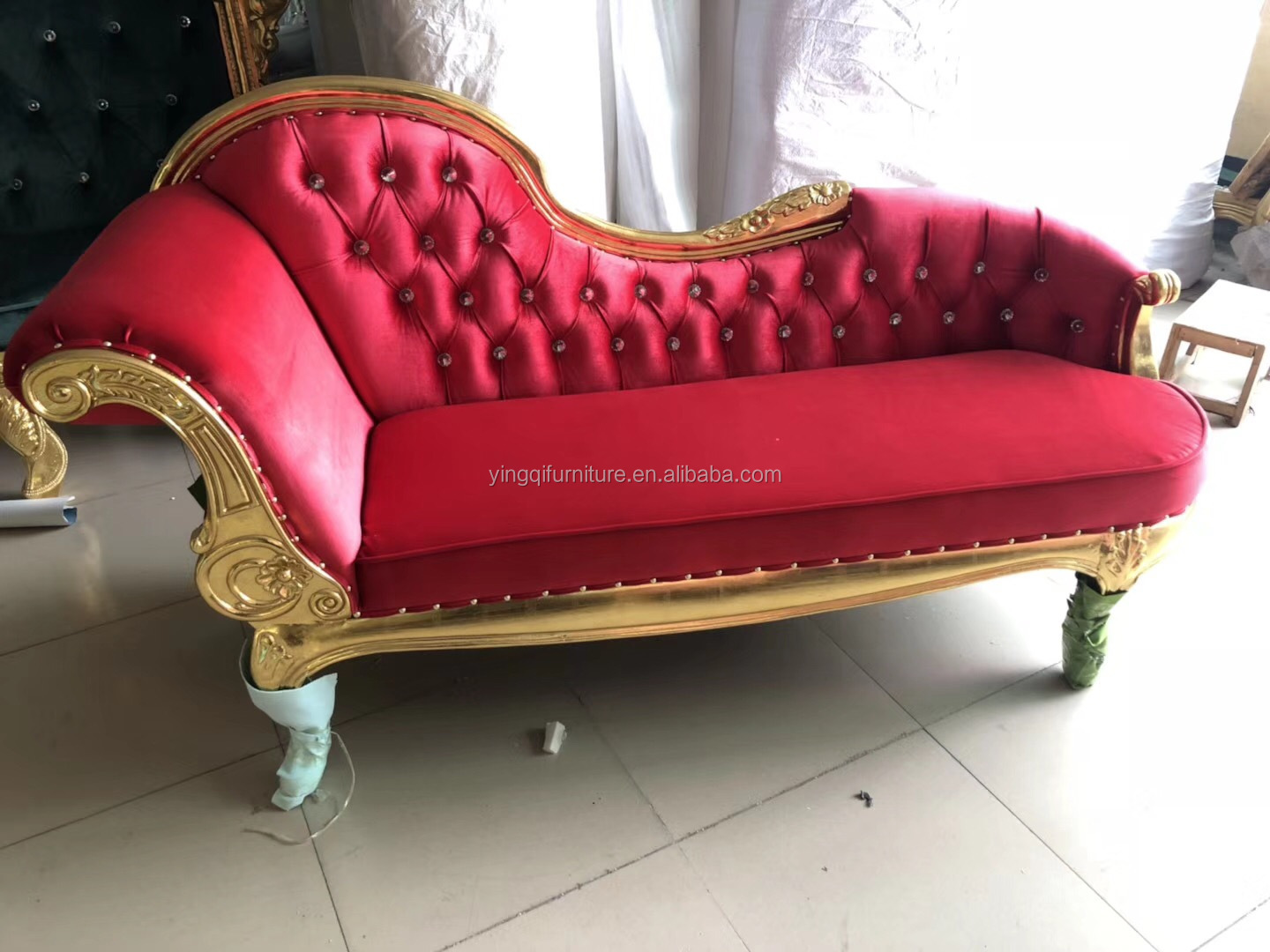 Wedding Royal White Leather Sofa for sale