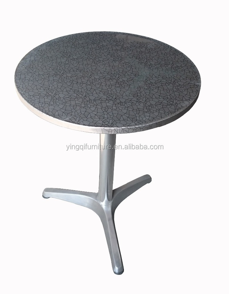 Folding Cocktail Tables Round Aluminum Bar Table for Sale