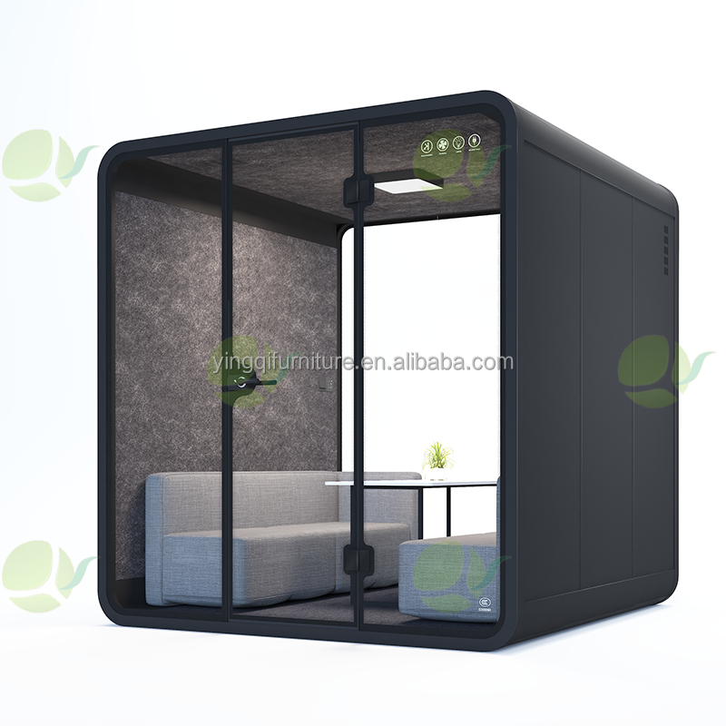 Noise Reduction Office Pod Acoustic Office Meeting Box Sound Proofing Private Telephone Office Booth XL SIZE