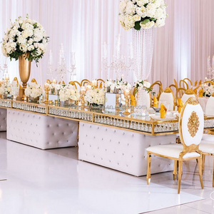 Crystal Wedding Banquet Dining Hall Table