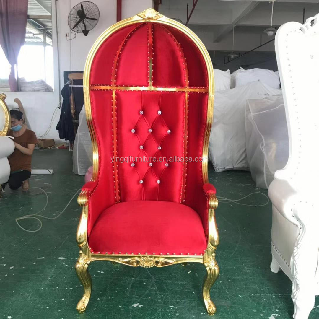 Wedding Red Bird Cage Dome Chairs