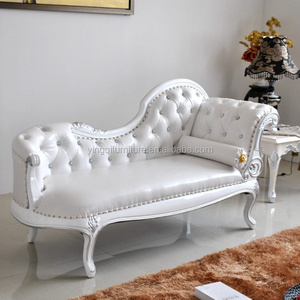 Wedding Royal White Leather Sofa for sale