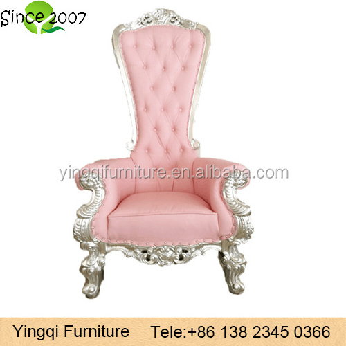 Pink Wedding King Throne Chairs for Rental