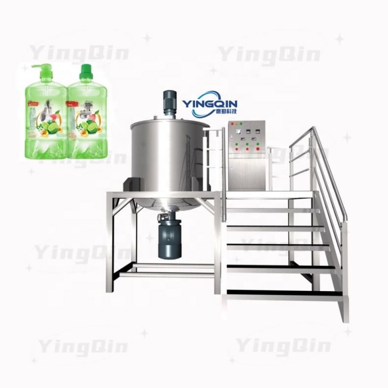 Snail Slime Homogenizing Mixing Equipment Face Cream Machines 50 Liter Soap Making Machine