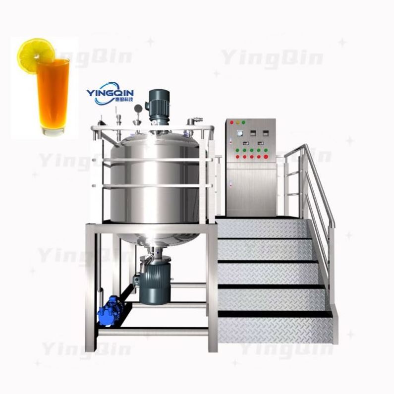 Ointment Vacuum Toothpaste Paste Emulsifier Cheddar Sauce Machine/Jacketed Cheese Vat Liquid Soap Making Machine