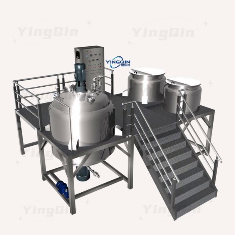 Stainless Steel 5000L Daily Anti-Corrosive Tank Liquid Mixer Bleach Making Chemical Mixing Machine