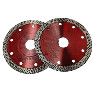 OEM vary sized hot press diamond turbo cutting saw blade disc for hard granite 230mm hot press blade