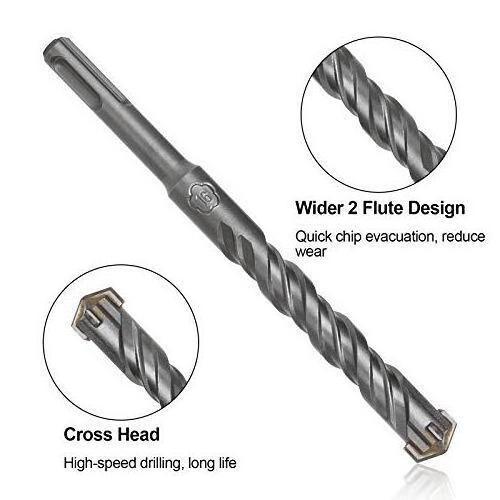 Drill Bit Sds max Electric cross type alloy sds hammer drill bit for Masonry Concrete Drilling