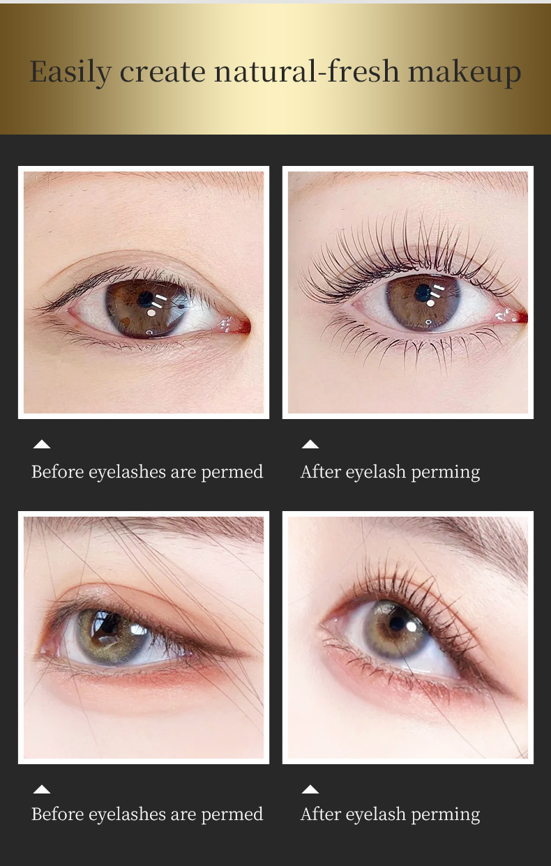 Eyelash perm Can maintain 6-8 curly eyelashes and customize logo