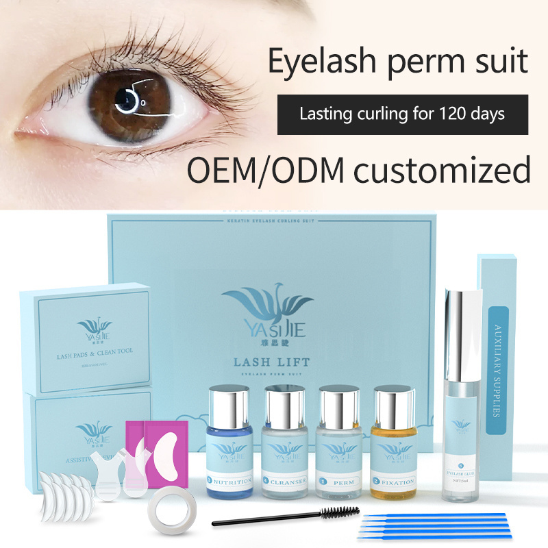 A set that curls up eyelashes Lash Lift Kit Eyelash Perming Kit Professional For Salon Lash Lift