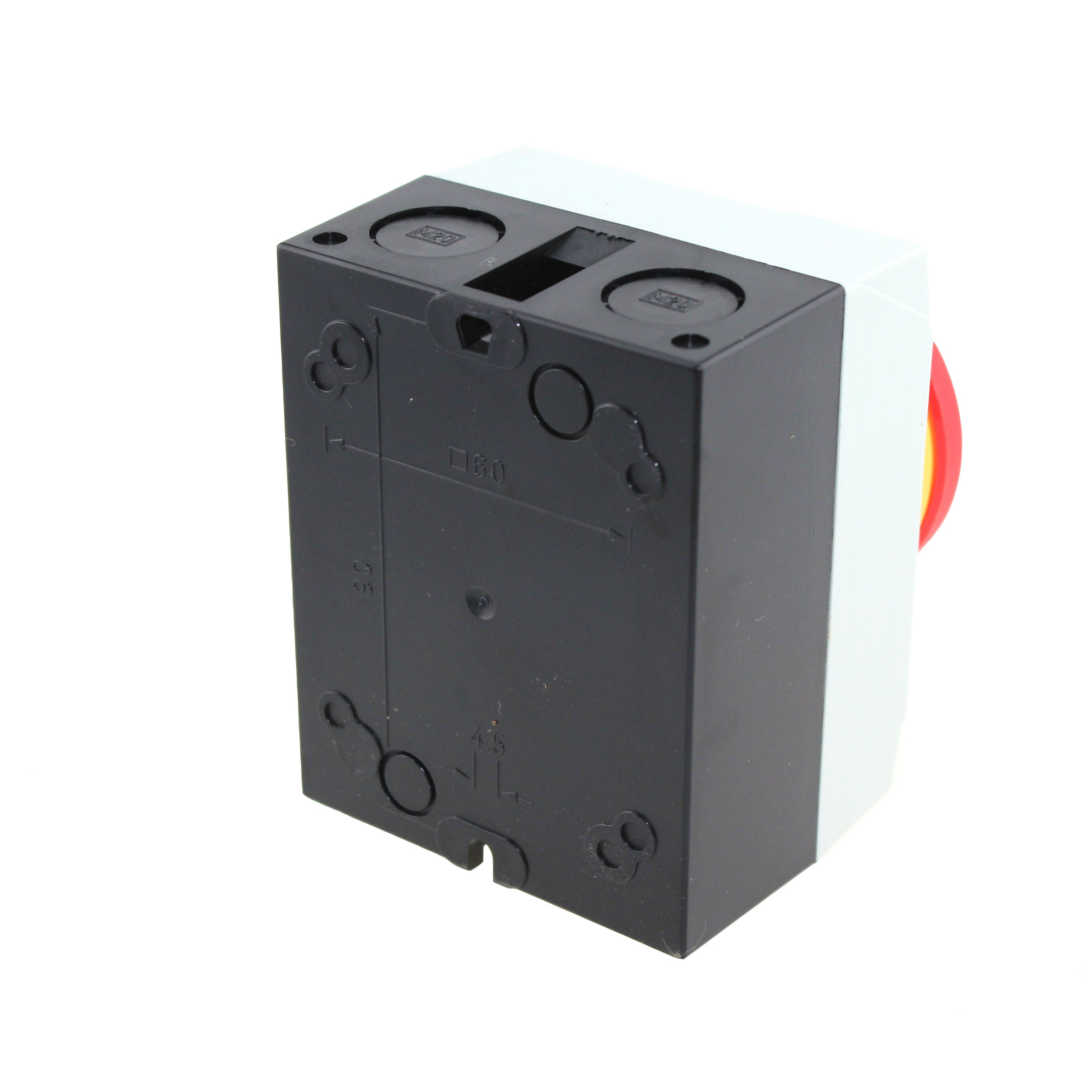 YUMO Manual changeover switch for outdoor use GLD12-20A waterproof enclosure selector changeover switch