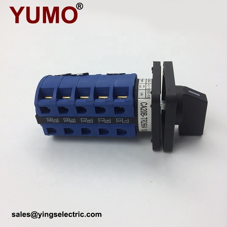 YUMO LW28 20A,25A,32A,63A,125A,160A,380V automatic changeover switch rotary switch