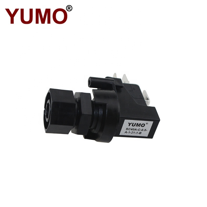 YUMO Pressure Switch High Quality SC-40A-C-0.5-A-1-21-1-B SPST  NC Air Pressure Switch