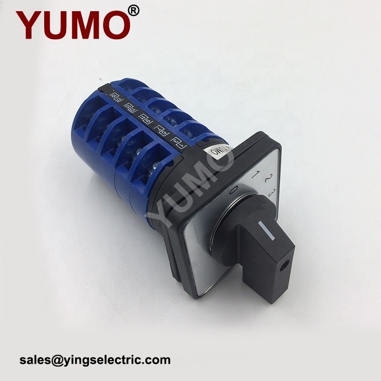 YUMO LW28 20A,25A,32A,63A,125A,160A,380V automatic changeover switch rotary switch