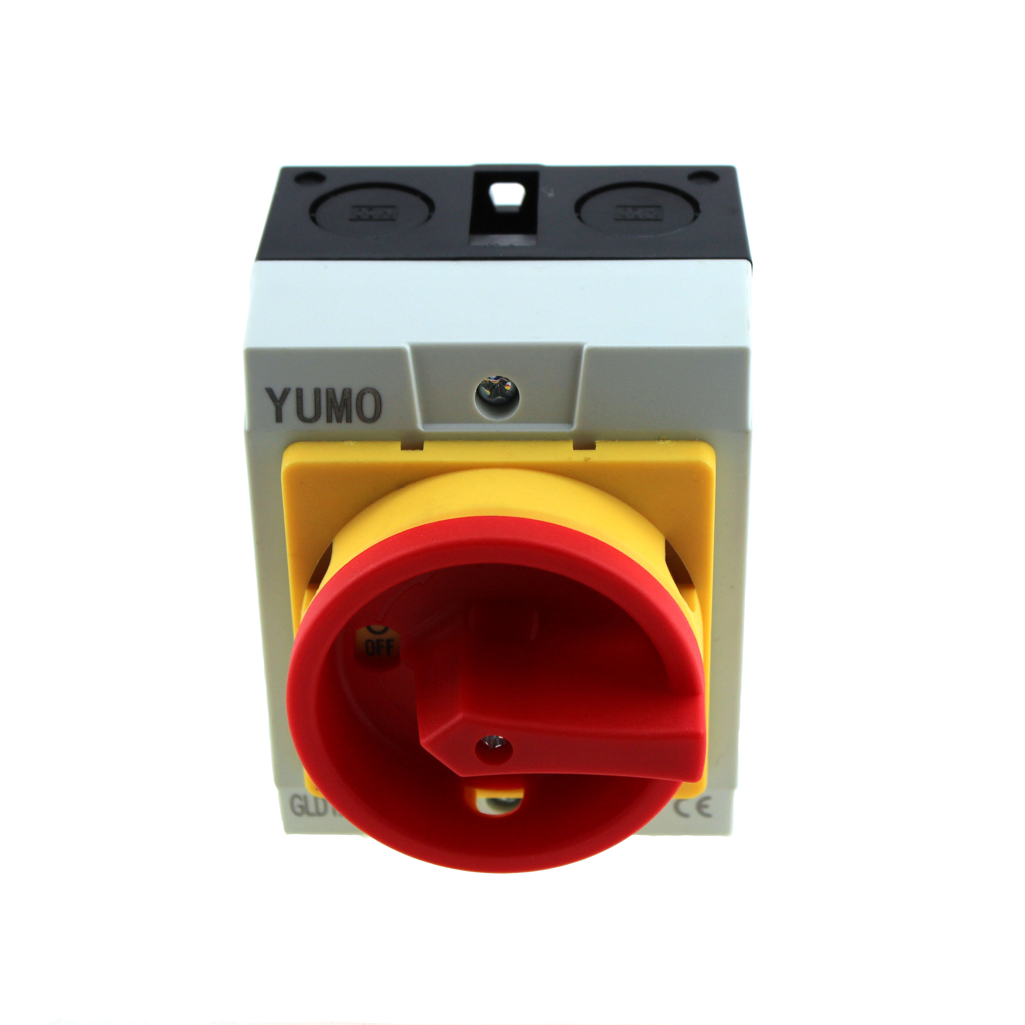 YUMO Manual changeover switch for outdoor use GLD12-20A waterproof enclosure selector changeover switch