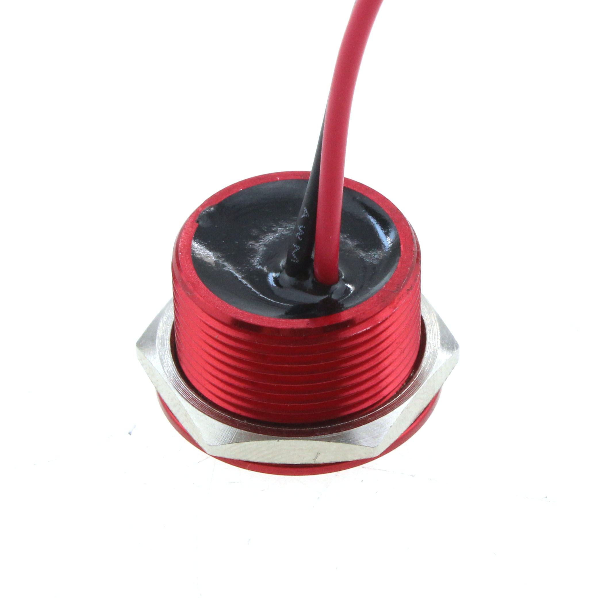 IP68 PZ19S Non-Illuminated Underwater Push Button Sealed 19mm Piezo Switch