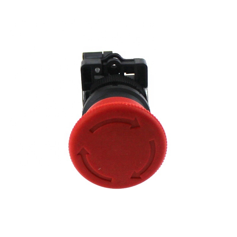 LAY5-ES542 turn to release mushroom emergency push button switch