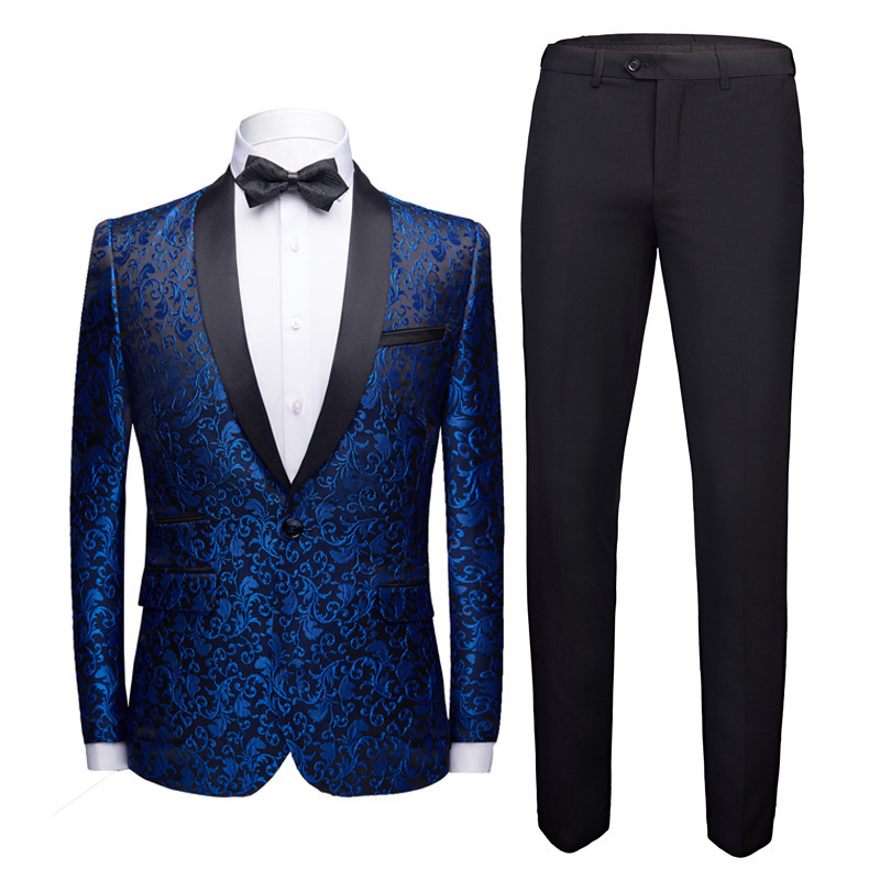 Factory sale latest design business suits set luxury groom man formal dress coat slim fit men wedding suits 2 pieces