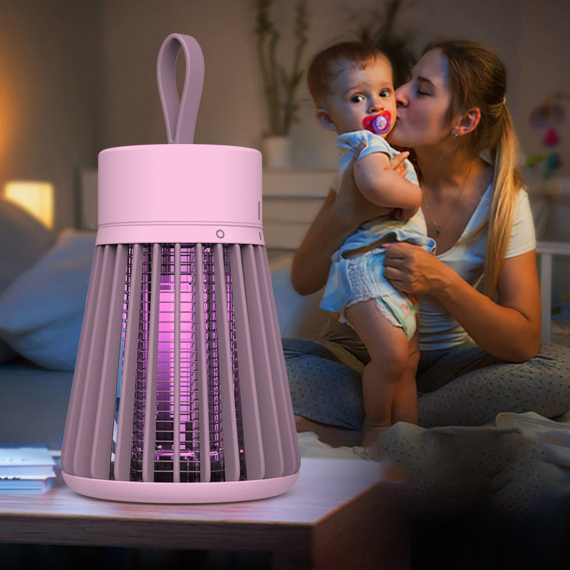 Hot Sale Indoor Fly Insect Repeller Bug Zapper Portable mini Electric Shock Mosquito Killer Uv Lights Led Mosquito Killer Lamp