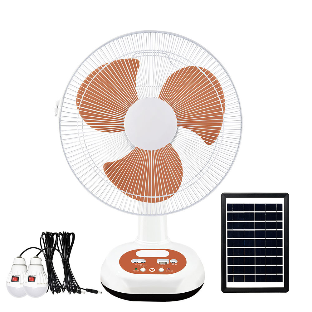 High Quality Remote Fan with Led Touch Oscillating Stand Mini Solar Fan Mechanical Modern Portable Fan Table Plastic 18W 10pcs