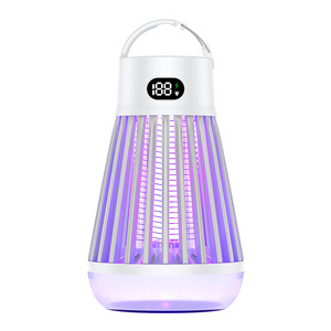 3 In 1 Bug Zapper Led Night Light Lantern Electric Rechargeable Outdoor Waterproof Repellent Mosquito Killer Lamp