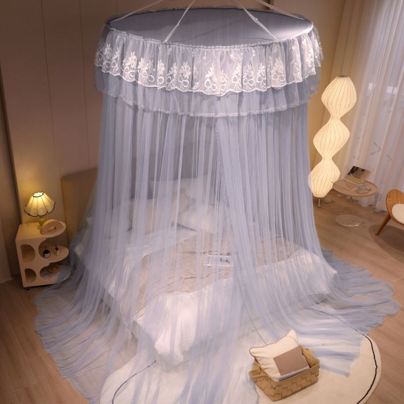 Mosquito Net for Double/queen/king Size Bed Modern Home Bed Camping Equipment New Western Palace Princess Circular Folding 1PCS