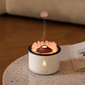 Originale Flame Diffuseur De Parfum Led Ultrasonititaniumherapy Difusor Electric Essential Oil Diffuser Humidifier USB Plug Y&S