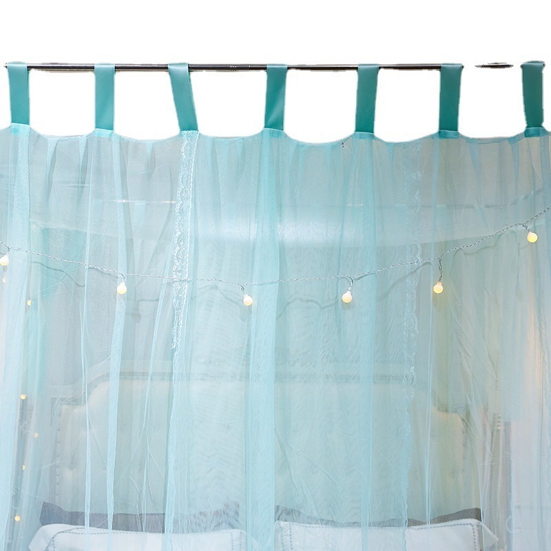 Strong Stainless Steel Threaded Frame Large Nets Bed Mosquito Net Palace Luxurious Mosquito Net