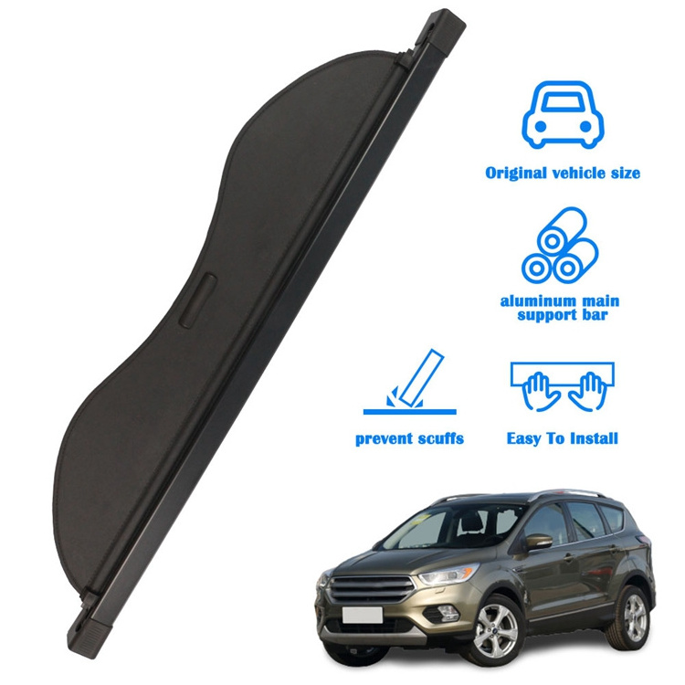 Car Parcel Shelf SUV Trunk Accessories Cargo Shade Security Cover Fit For Ford Escape 2013-2019