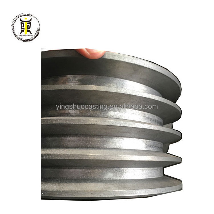 Custom agricultural small iron casting V belt pulley wheel