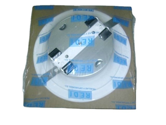 Surface mounted round ceiling diffuser