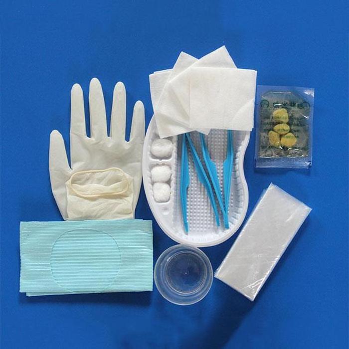 Chinese Manufacture of Medical Sterile Dressing Pack Sterile Disposable Wound Dressing Set/Kit