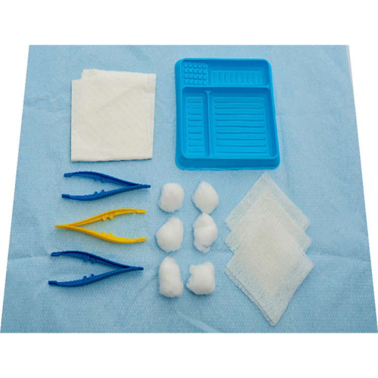 Wounds Cleaning and Healing Steirle Medical Dressing Kits, with adhesive bandages tapes