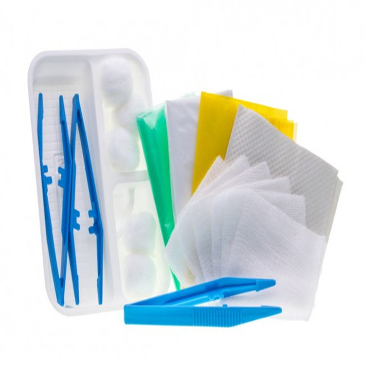 Chinese Manufacture of Medical Sterile Dressing Pack Sterile Disposable Wound Dressing Set/Kit